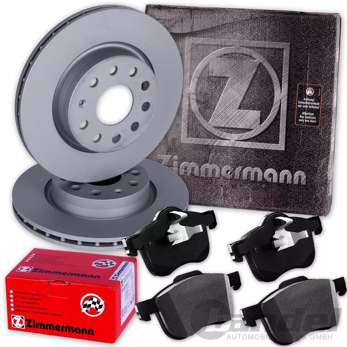 Гальма Zimmermann для TOYOTA LAND CRUISER 80 (_J8_): Надійність та безпека