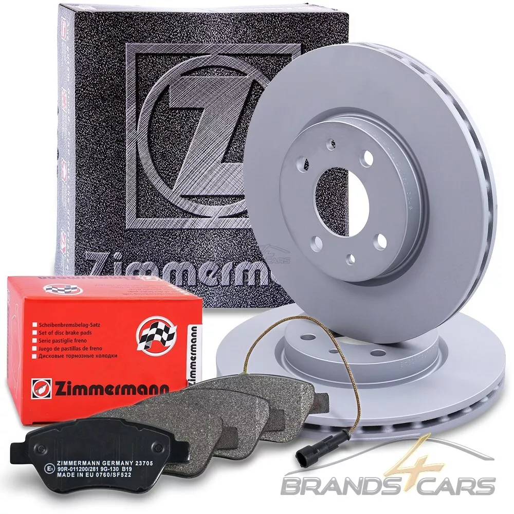 Гальмівні диски та колодки Zimmermann для Mazda 323 F IV (BG) 1.8 16V