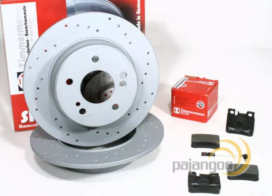 Гальмівні диски та колодки Zimmermann для Mazda 323 F IV (BG) 1.8 16V